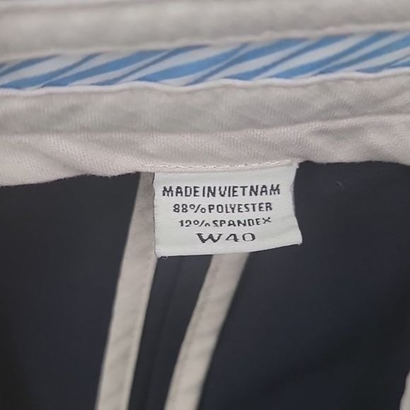 FootJoy Men's W40 Navy Blue‎ Flat Front Athletic Golf Shorts - Picture 3 of 7